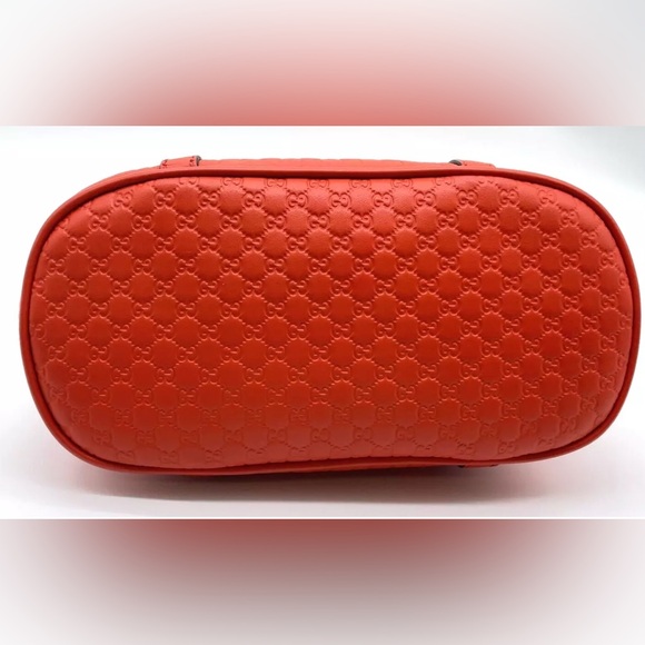 Authentic Gucci GG Micro Shimmer Orange  Mini Handbag 2way CrossbodyBag - Picture 5 of 17